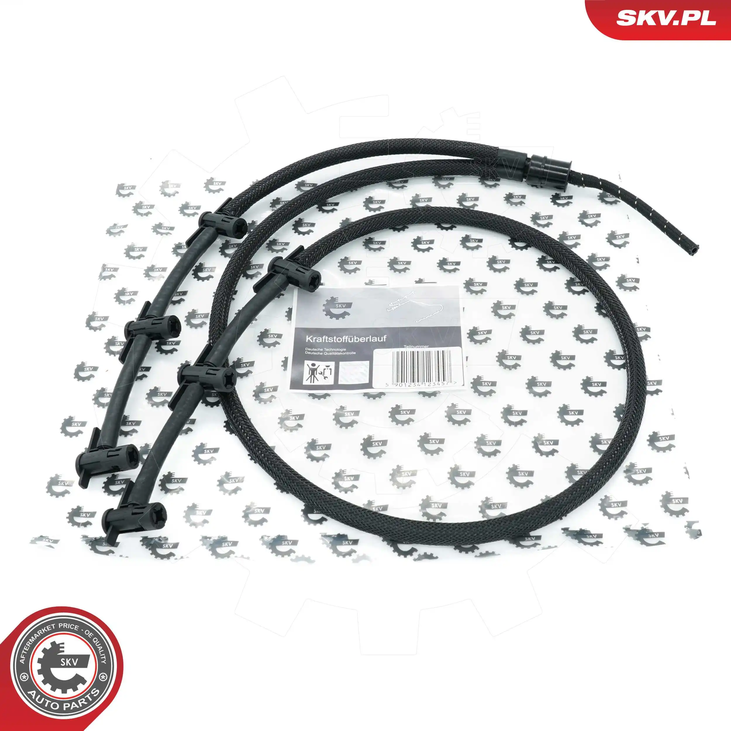 Hose, fuel overflow